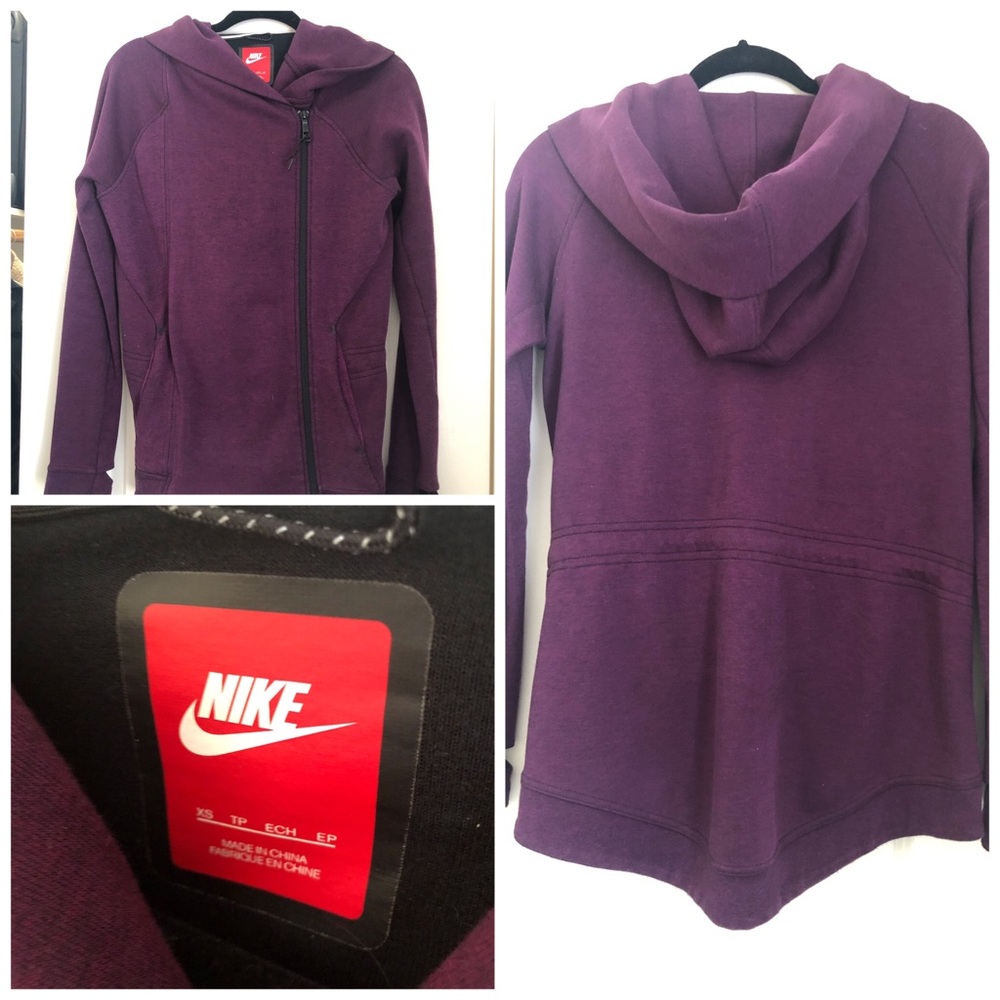 Nike tech fleece cape hoodie